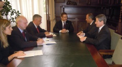 17 September 2012n The National Assembly Speaker and the Italian Ambassador to Serbia